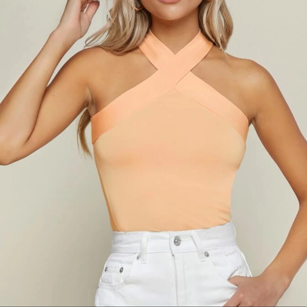 Crisscross Halter Top